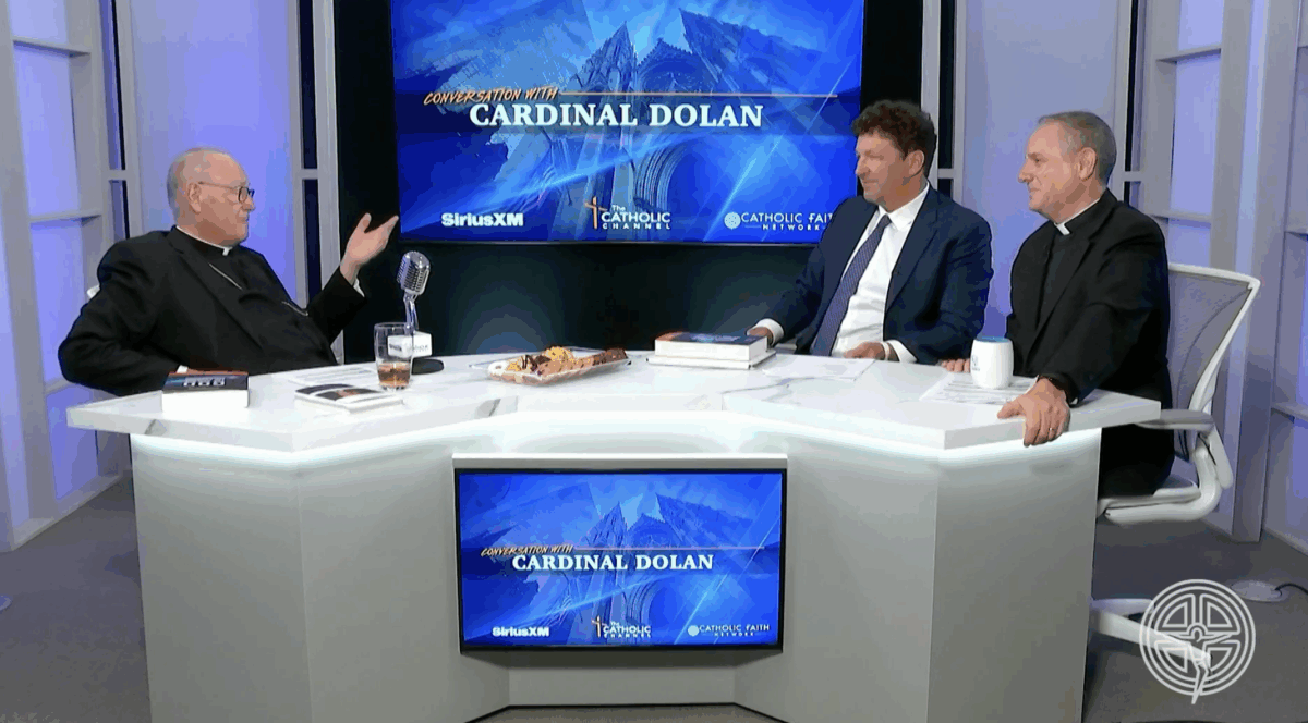 Cardinal Dolan in Conversation with the Authors of God: The Science, The Evidence